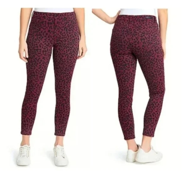 Sanctuary Denim - Social Standard by Sanctuary Leopard Ankle Skinny Size 14